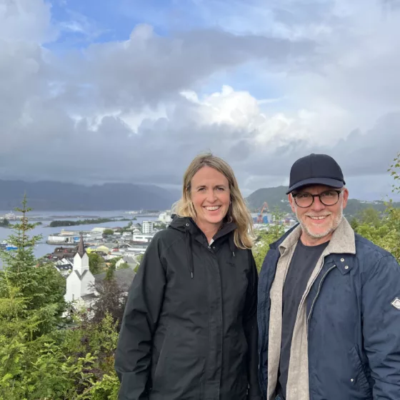 Linda Fløttum og Ingar Fossan